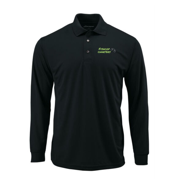 FishCop - Prescott Long Sleeve Polo Thumbnail