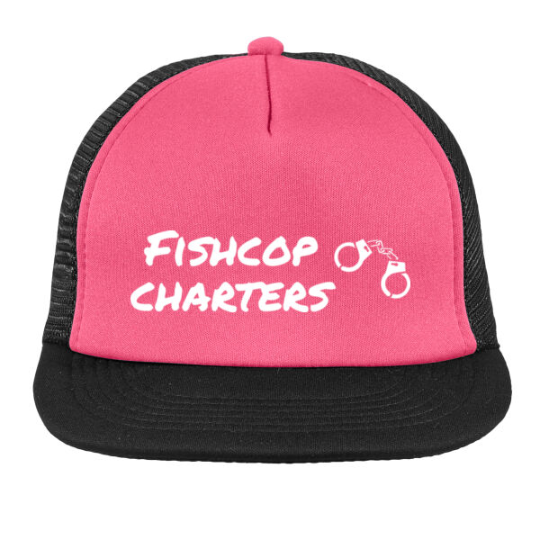 FishCop - Flat Bill Snapback Trucker Cap Thumbnail